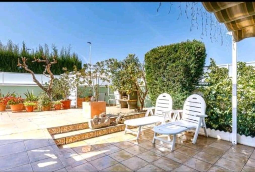 Bungalow Adaptado, Terraza Muy Grande Y Soleada. Gran Alacant Ngoại thất bức ảnh